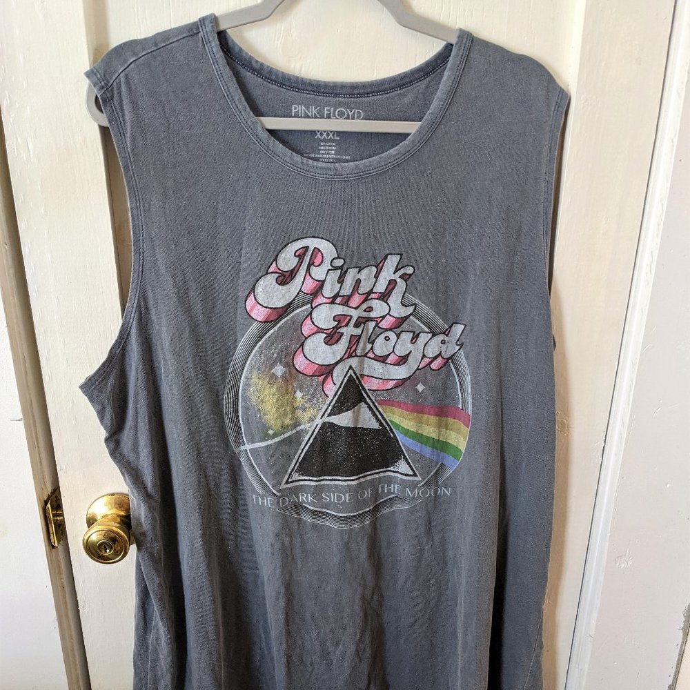 Pink Floyd Sleeveless T-Shirt Dress 3X Band Graphic